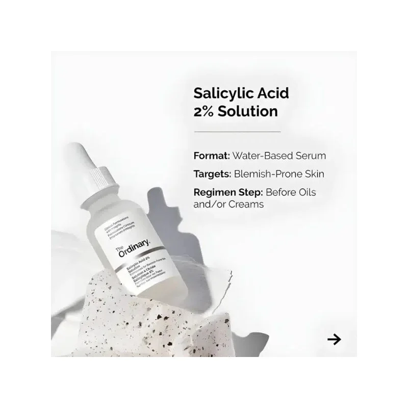 Acide Salicylique 2% Sérum Anti-Imperfections 30ml - The Ordinary