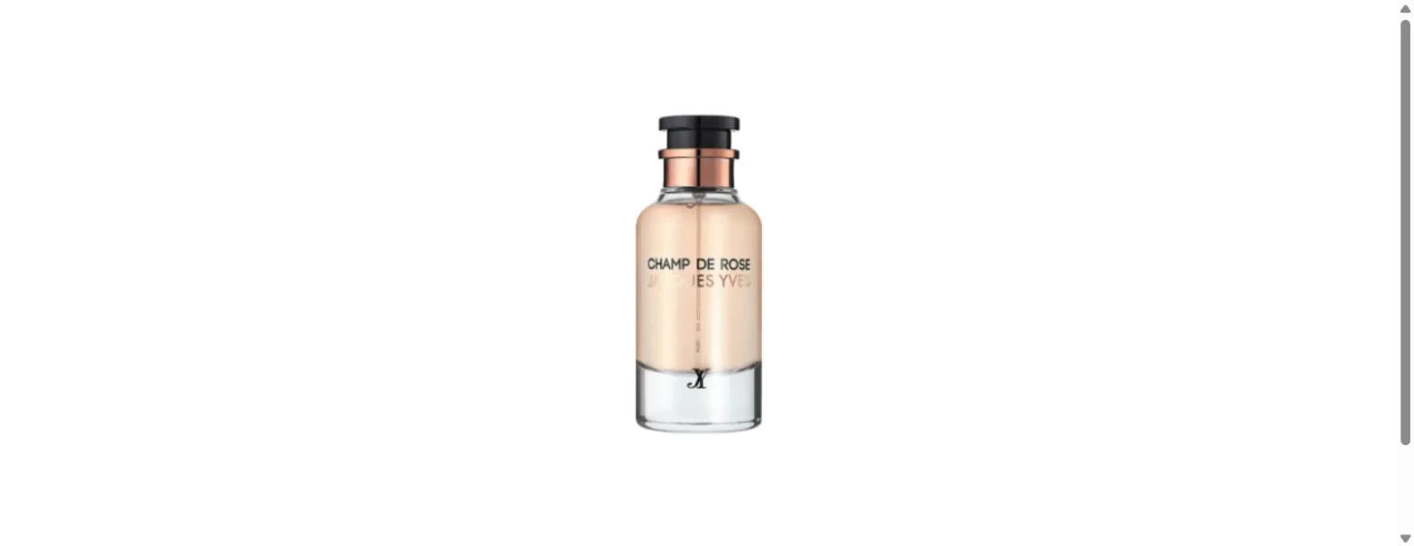 Champ de Rose Jacques Yves Fragrance World - Eau de Parfum Femme 100 ml