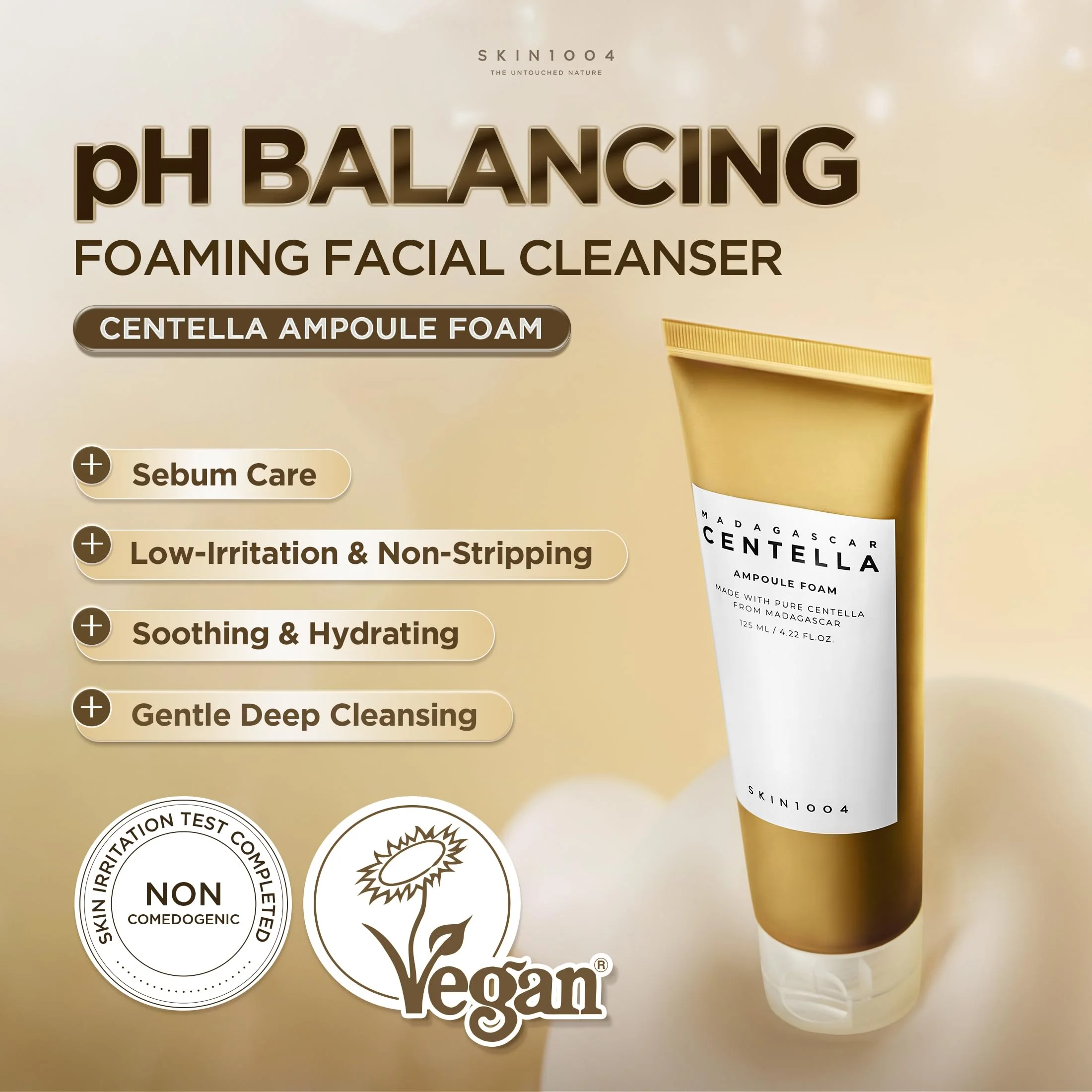 SKIN1004 Madagascar Centella - Mousse Nettoyante Ampoule Foam 125ml