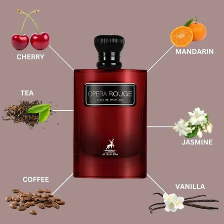 Maison Alhambra Opera Rouge Eau de Parfum Femme 100ml