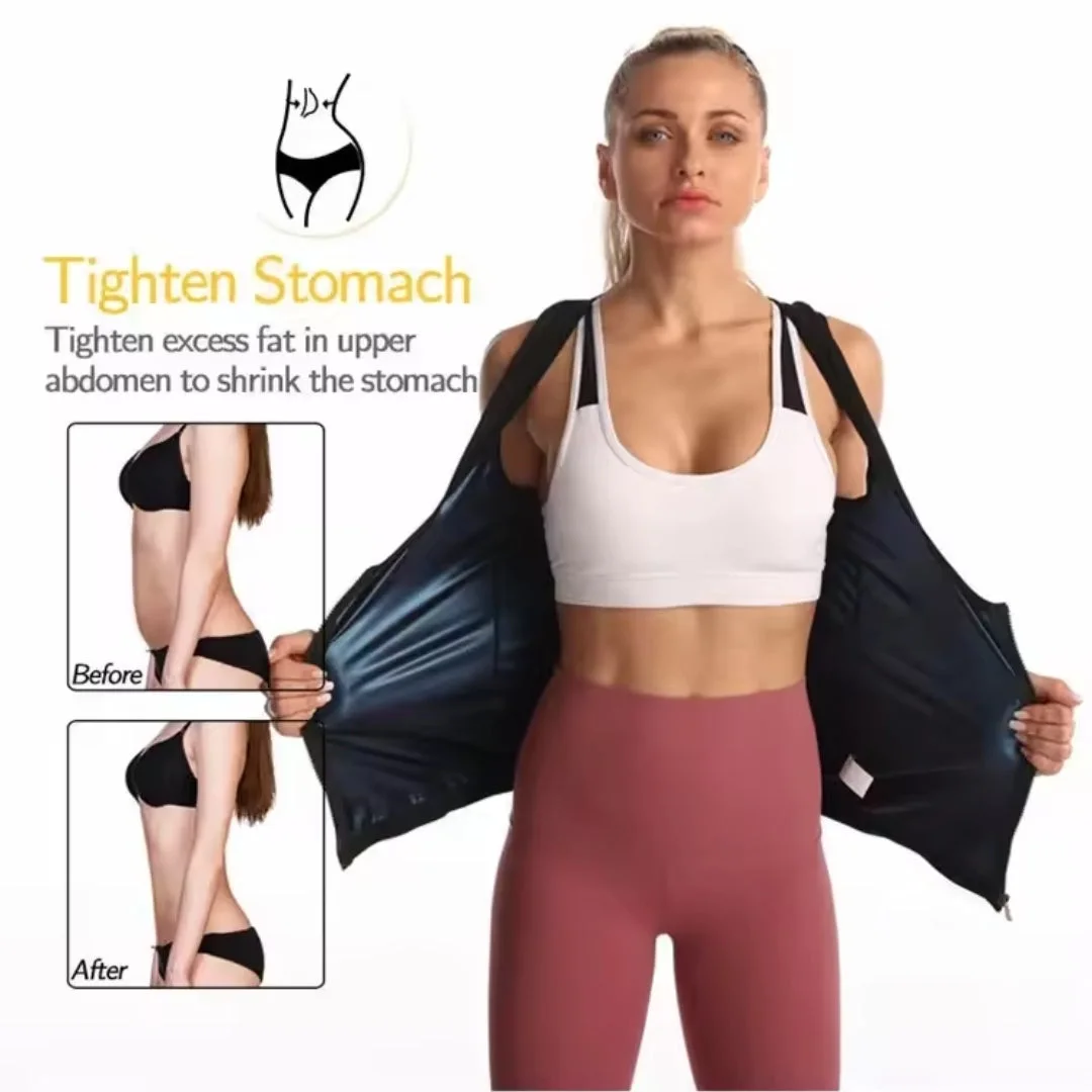 Gilet Sauna Thermique Brûle-Graisse