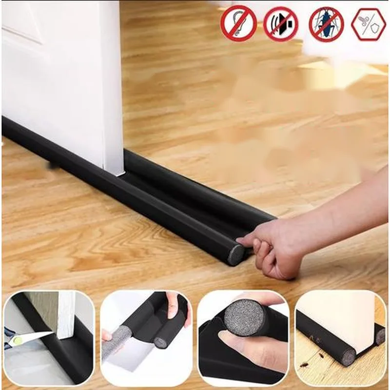 Bas de Porte Anti-Insectes & Anti-Poussière – Isolation Premium