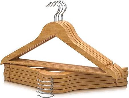 Cintre bois Beige / avec encoche