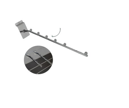 support d affichage de vêtements 350MM7ball