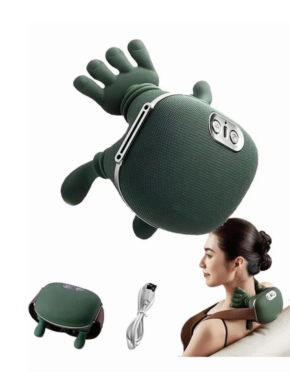 جهاز تدليك الرقبة والكتفين مع خاصية التسخين