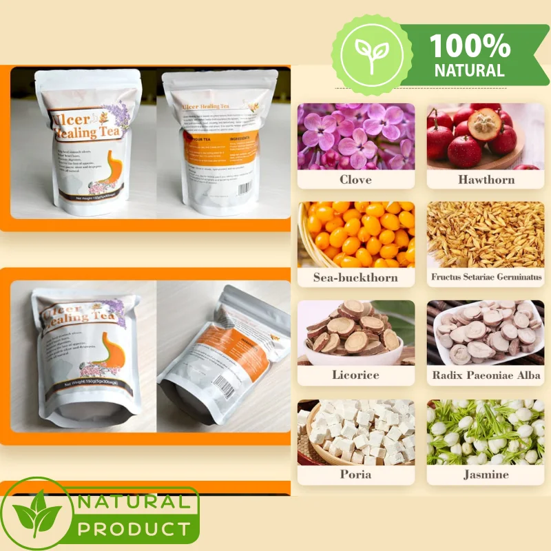 GASTRORELIEF™– Tisane Naturelle Anti-Ulcères & Digestion Saine