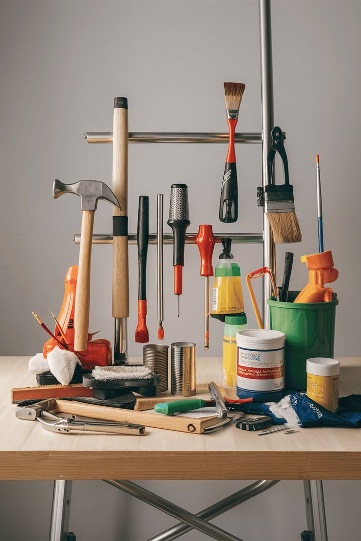 معدات وأدوات مختلفة