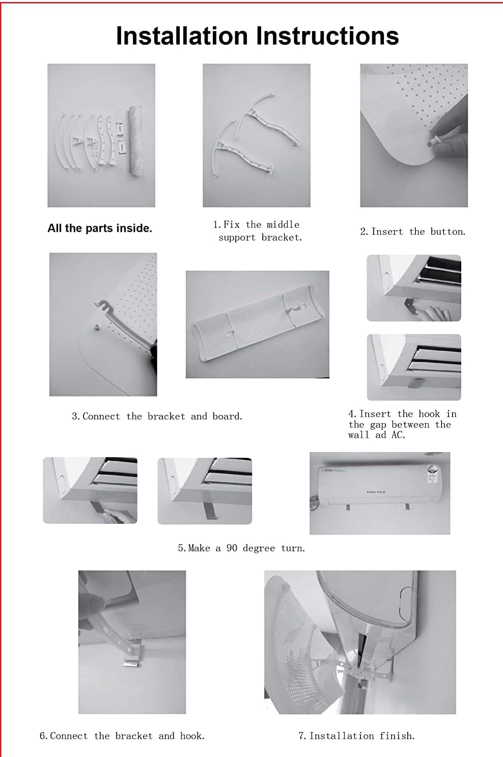 موزع هواء التكييف متعدد الطبقات ينقي الهواء