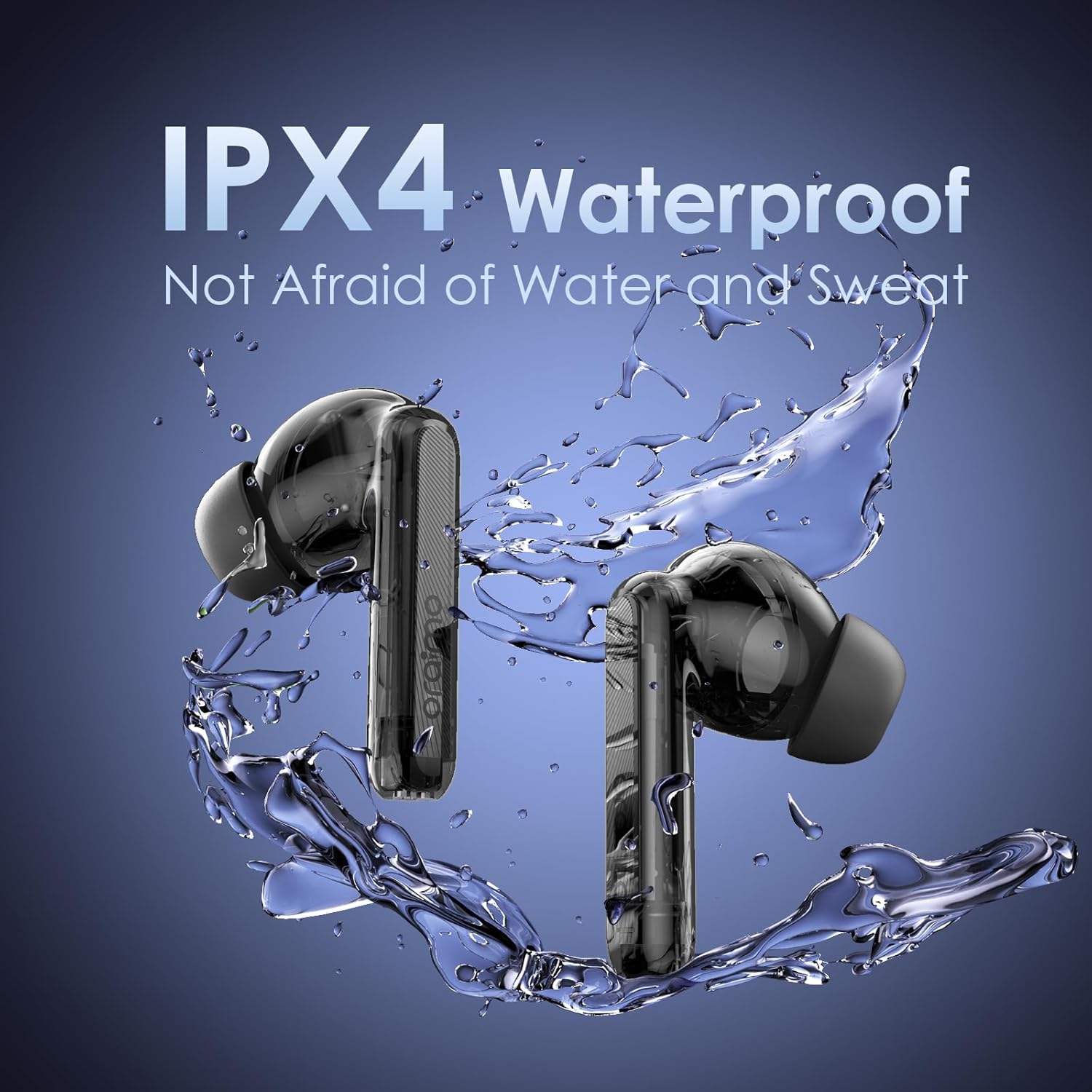 "	سماعات الأذن اورايمو اللاسلكية الحقيقية ENC"