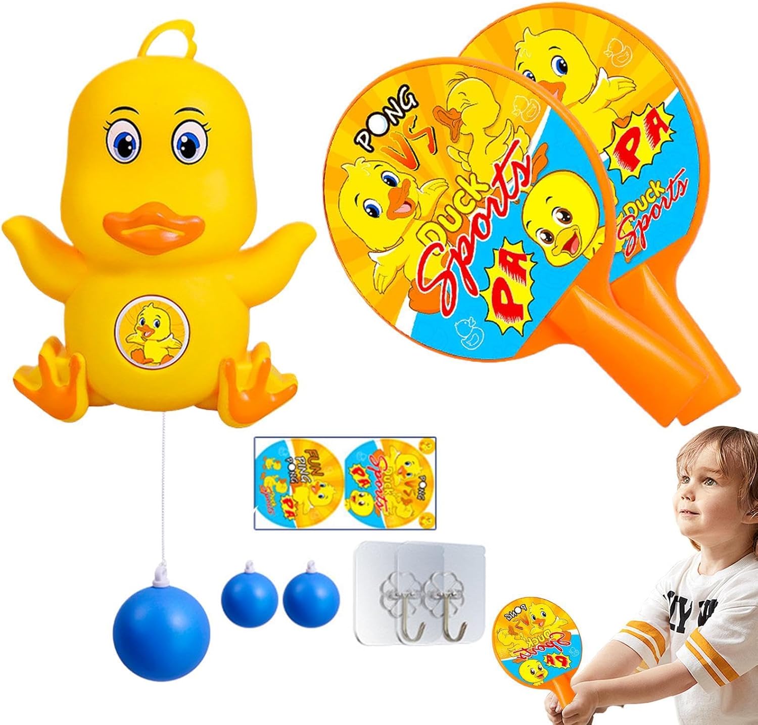 لعبة بنج بونج بطوط المعلقة