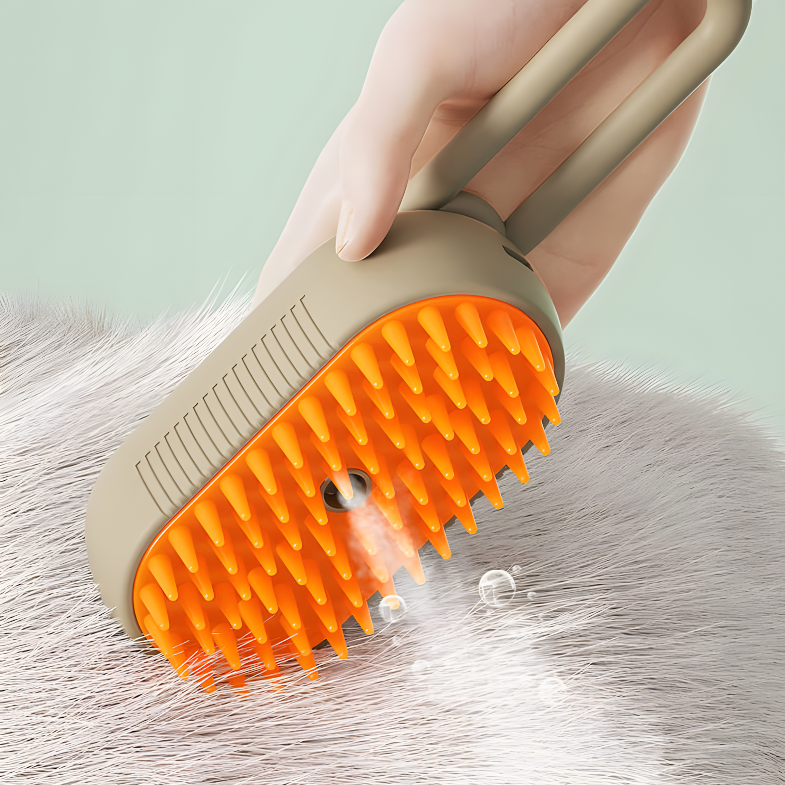 فرشاة ازالة شعر و تعطير الحيوانات