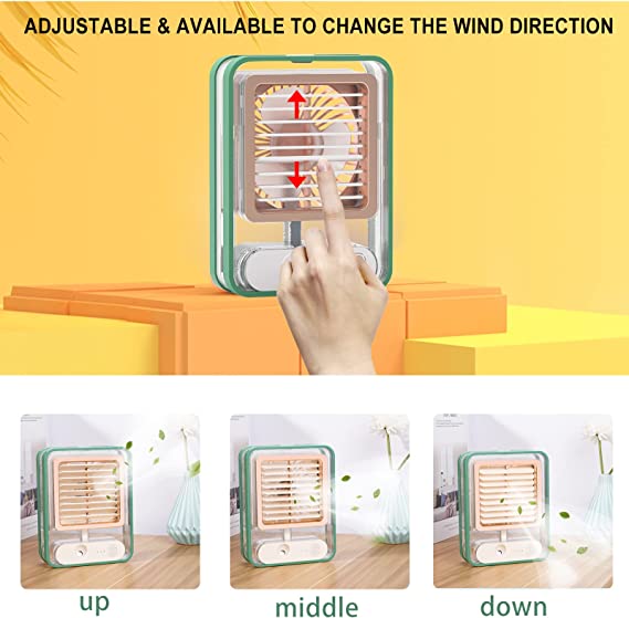 تكييف ومروحة بالمياة 3 في 1