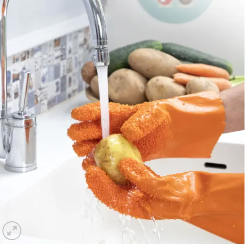 • عرض قطاعة سحرية 6 في 1 + جوانتي التقشير الرهيب