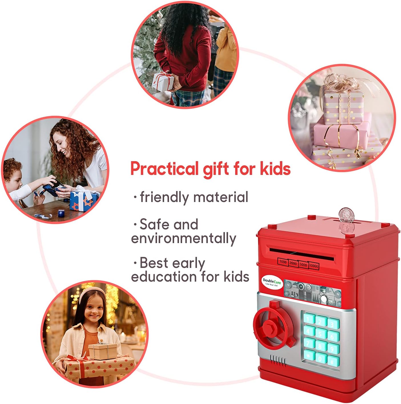 حصالة نقود الكترونية للاطفال