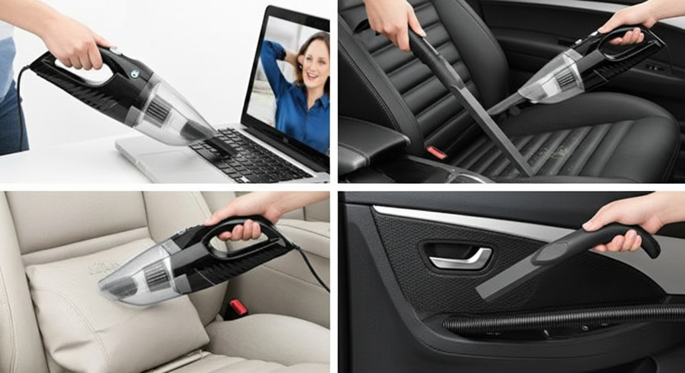 المكنسة جامبو الجبارة تعمل بالشحن