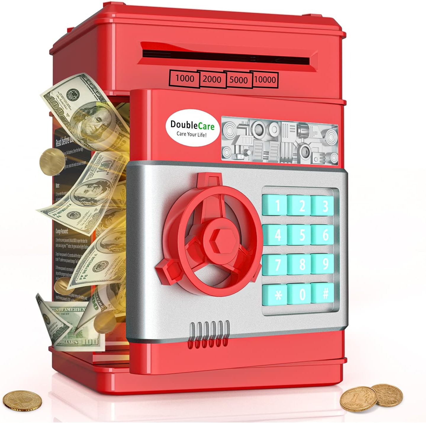 حصالة نقود الكترونية للاطفال