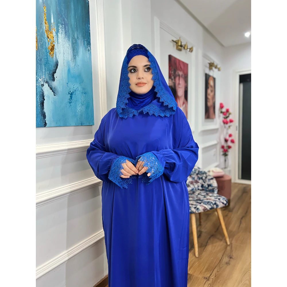 Abaya Dentelle de prière