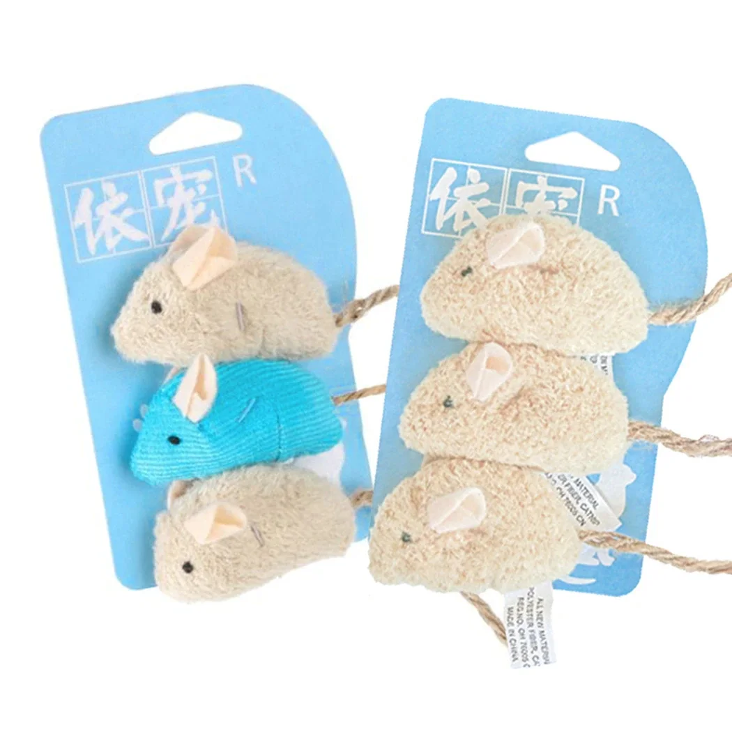 3pcs  Mouse Cat Toy