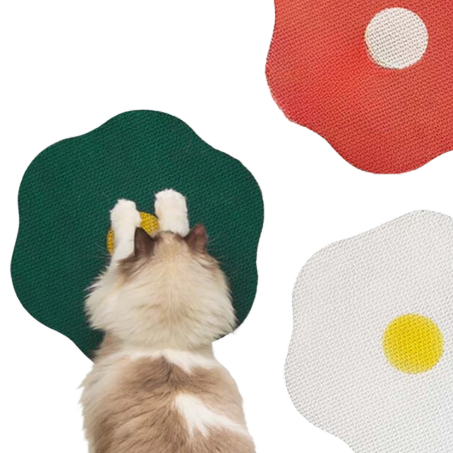 Flower Scratching Pad