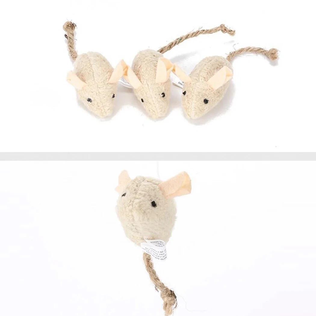 3pcs  Mouse Cat Toy