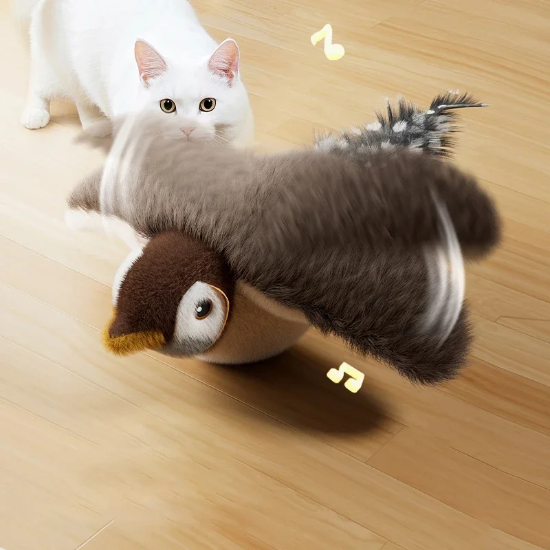 Flying Bird Cat Toys