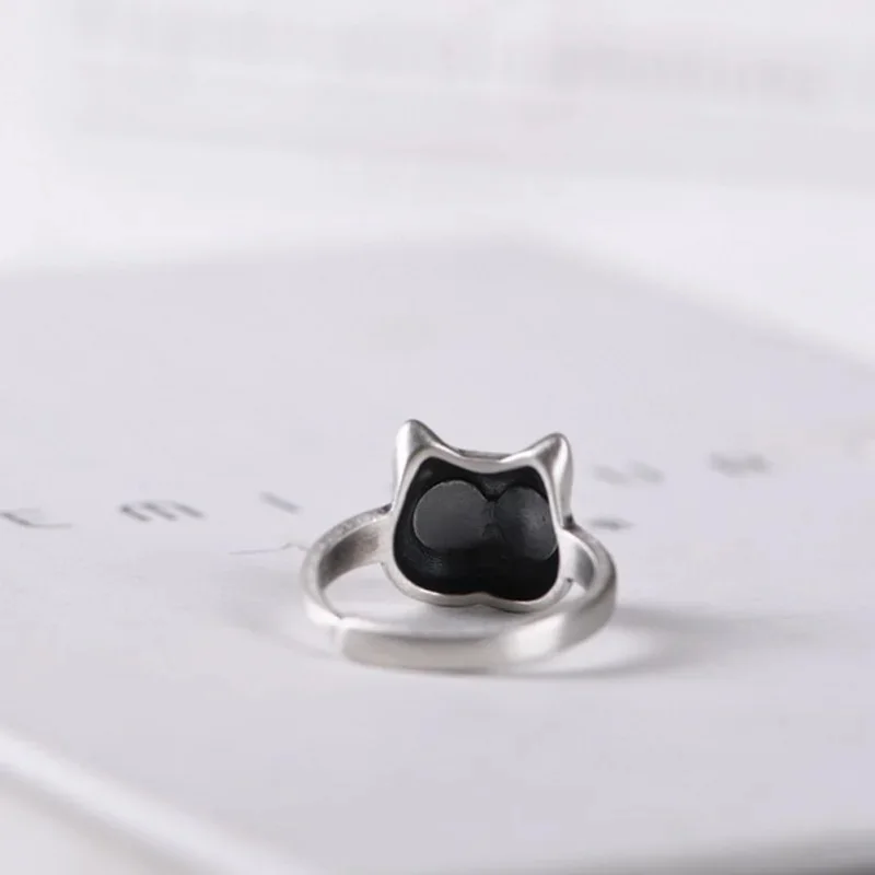 Blue Eyes Cat Rings for Women