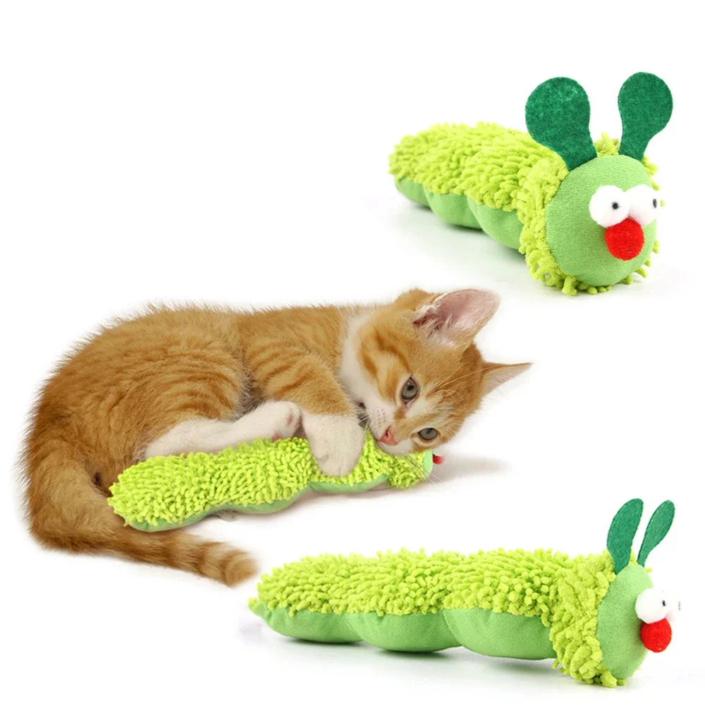 Cat  Toy Caterpillar Catnip