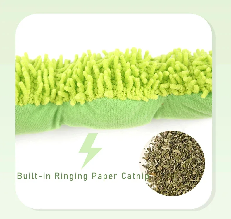 Cat  Toy Caterpillar Catnip