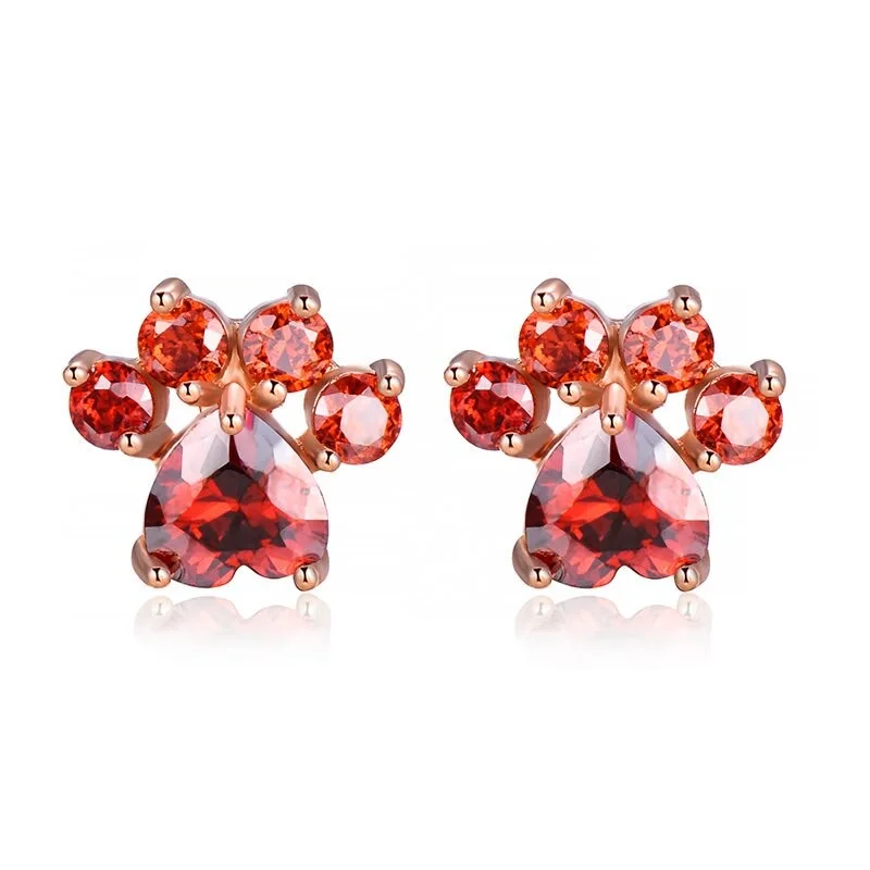 Cat Paw Earrings