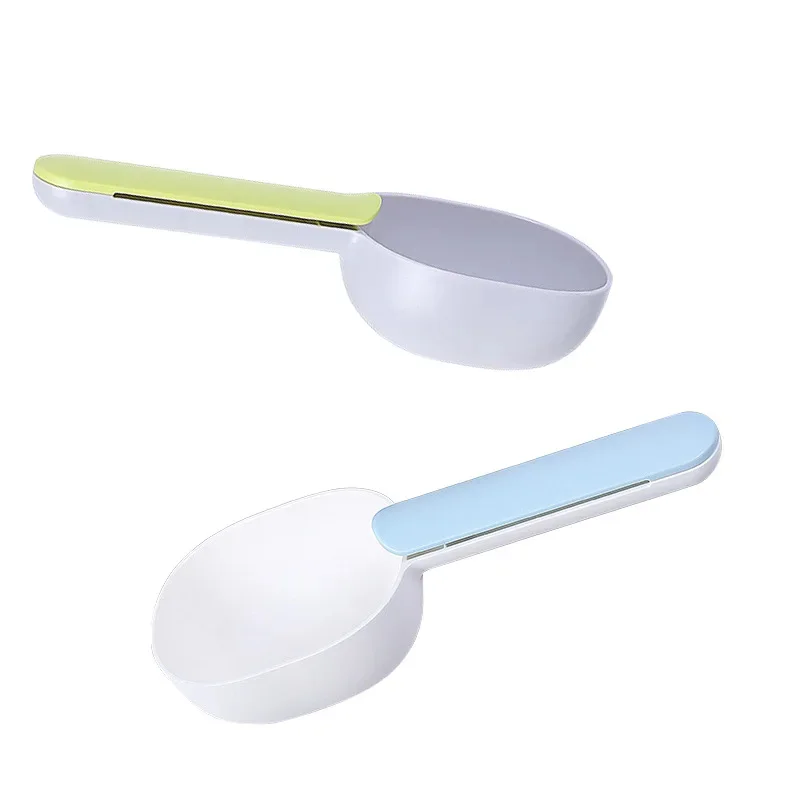 Pet Cat  Food Shovel Scoop Feeding Spoon with Clip
