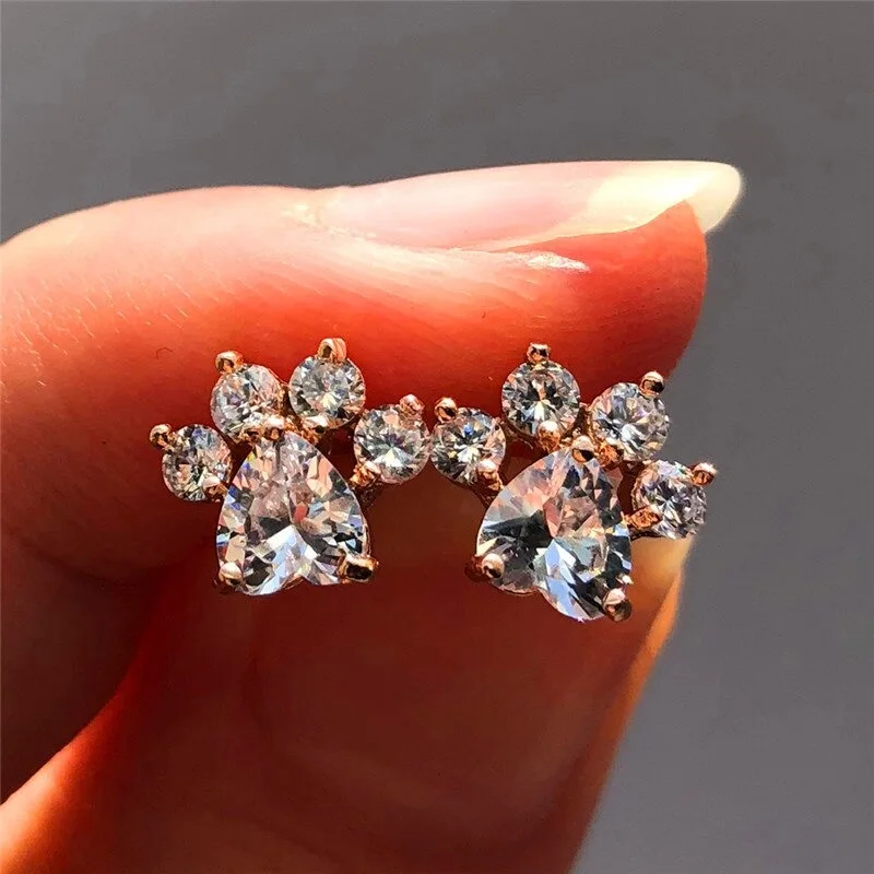 Cat Paw Earrings