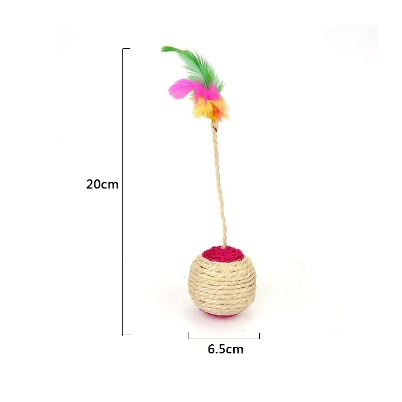 Cat Toy  Cat Sisal Scratching Ball