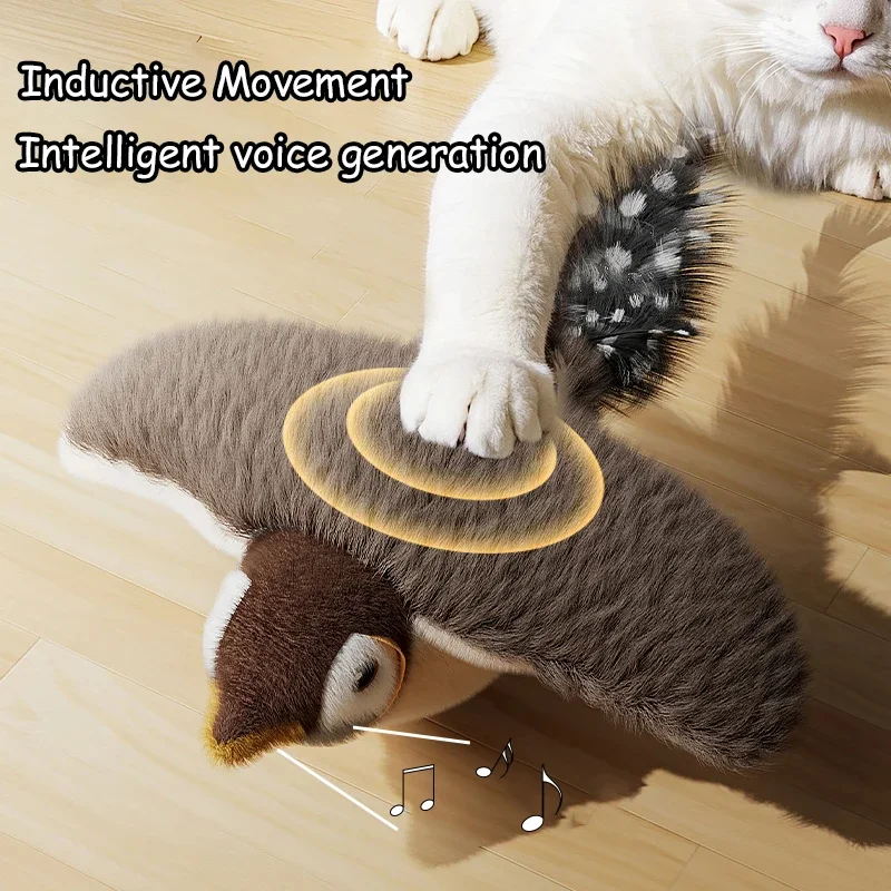 Flying Bird Cat Toys
