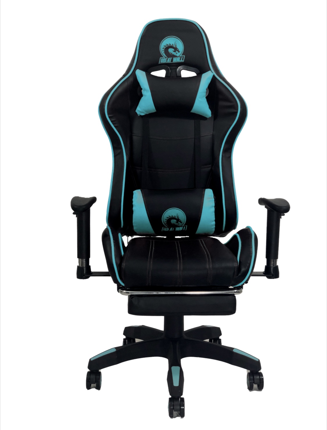 كرسي ألعاب الكمبيوتر، كرسي مريح للألعاب بظهر مرتفع ومسند ذراع قابل للرفع، كرسي كمبيوتر قابل للتعديل مع دعم للرقبة وأسفل الظهر للمكتب من كّريت وال