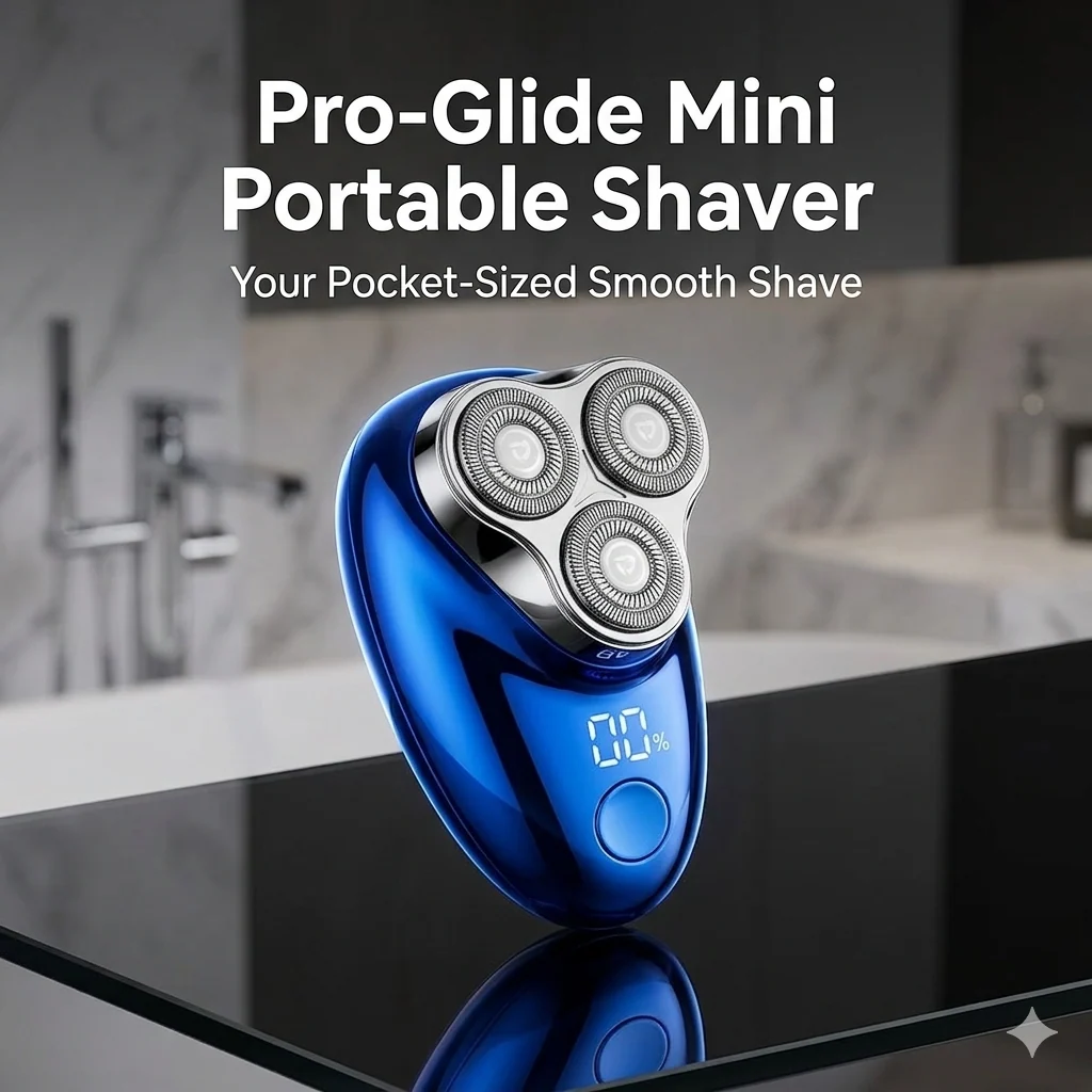 Pro-Glide Mini Portable Shaver
