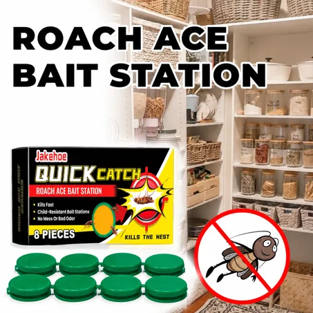 New Roach Bait Station - Kills Entire Colonies in Days