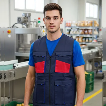 GILET 04 POCHES BLEU NUIT