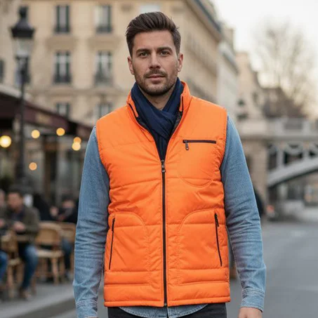 GILET DOUDOUNE ORANGE