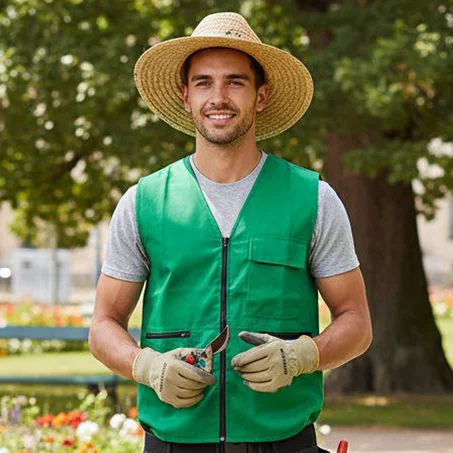 GILET 03 POCHES VERT