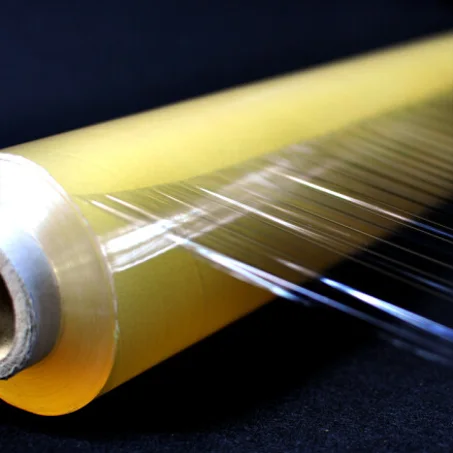 رول بلاستيك شفاف للاطعمة جامبو عرض 45 سم