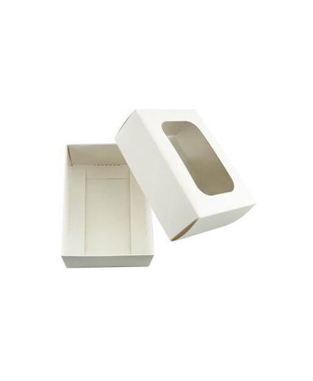 مجموعة (24) علب لون ابيض للهدايا