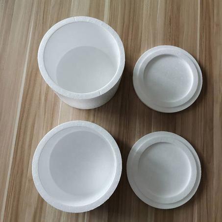 مجموعة (6) صندوق فلين دائري بالربطة حجم صغير