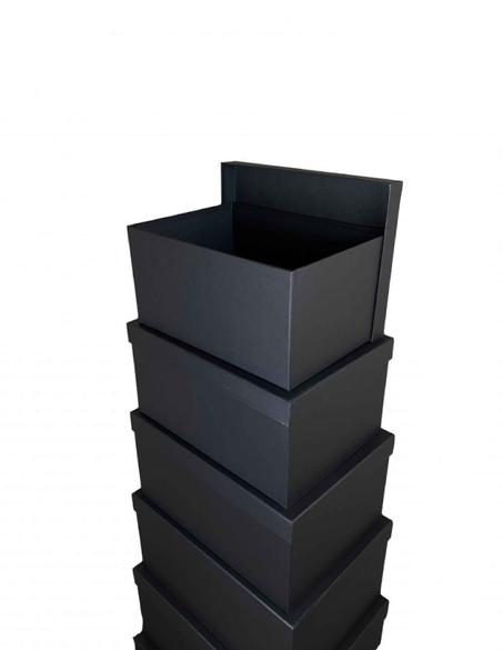 مجموعة (2) طقم علب 10 قطع هدايا كبير لون اسود