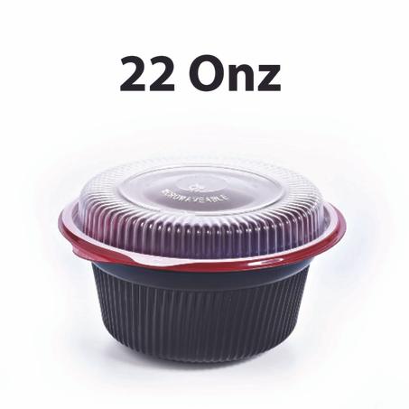 مجموعة ( 120) وعاء ميكرويف 22 اونص