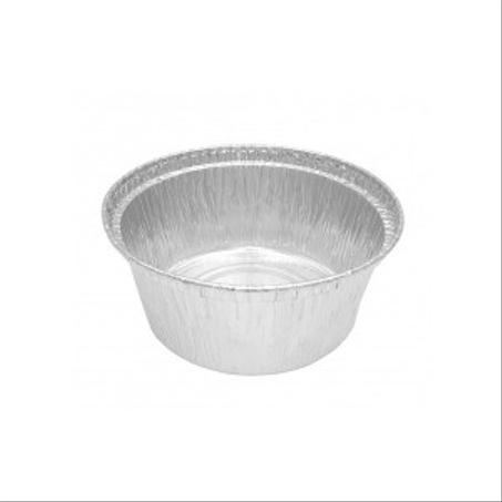 مجموعة (400) صحن المنيوم دائري بدون غطاء 150 مل