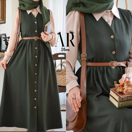 ROBE HIDJAB 3 PIÈCES