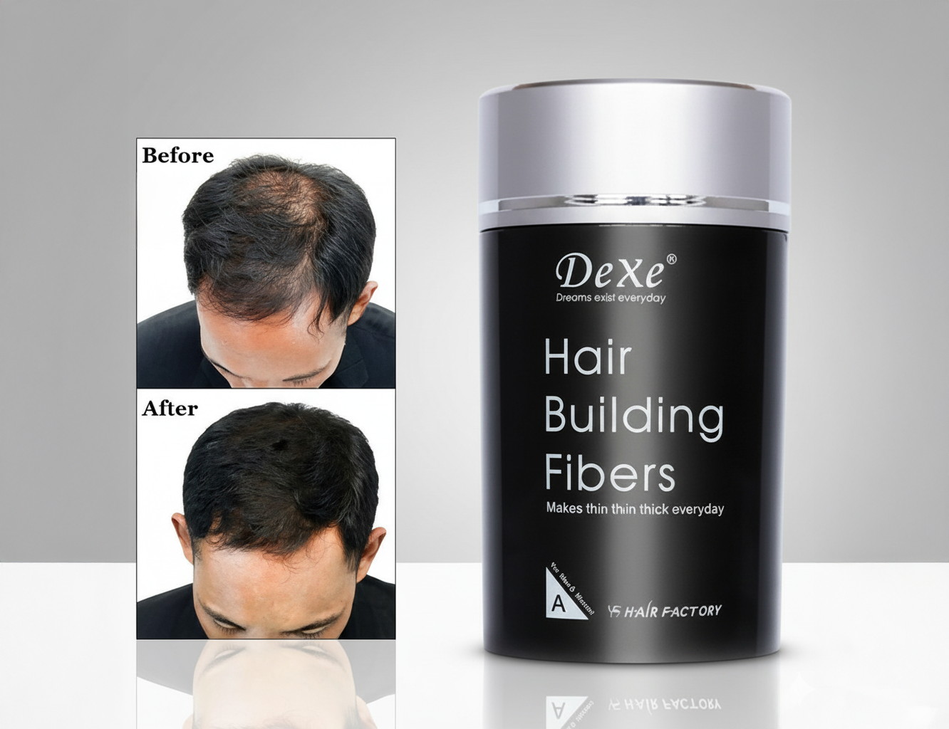 Fibres de Renforcement Capillaire – Solution Instantanée contre la Calvitie