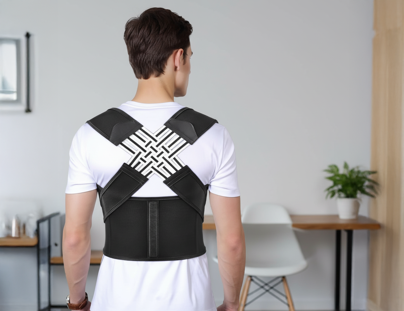 Ceinture Correctrice de Posture pour le Dos & les Épaules – Unisexe