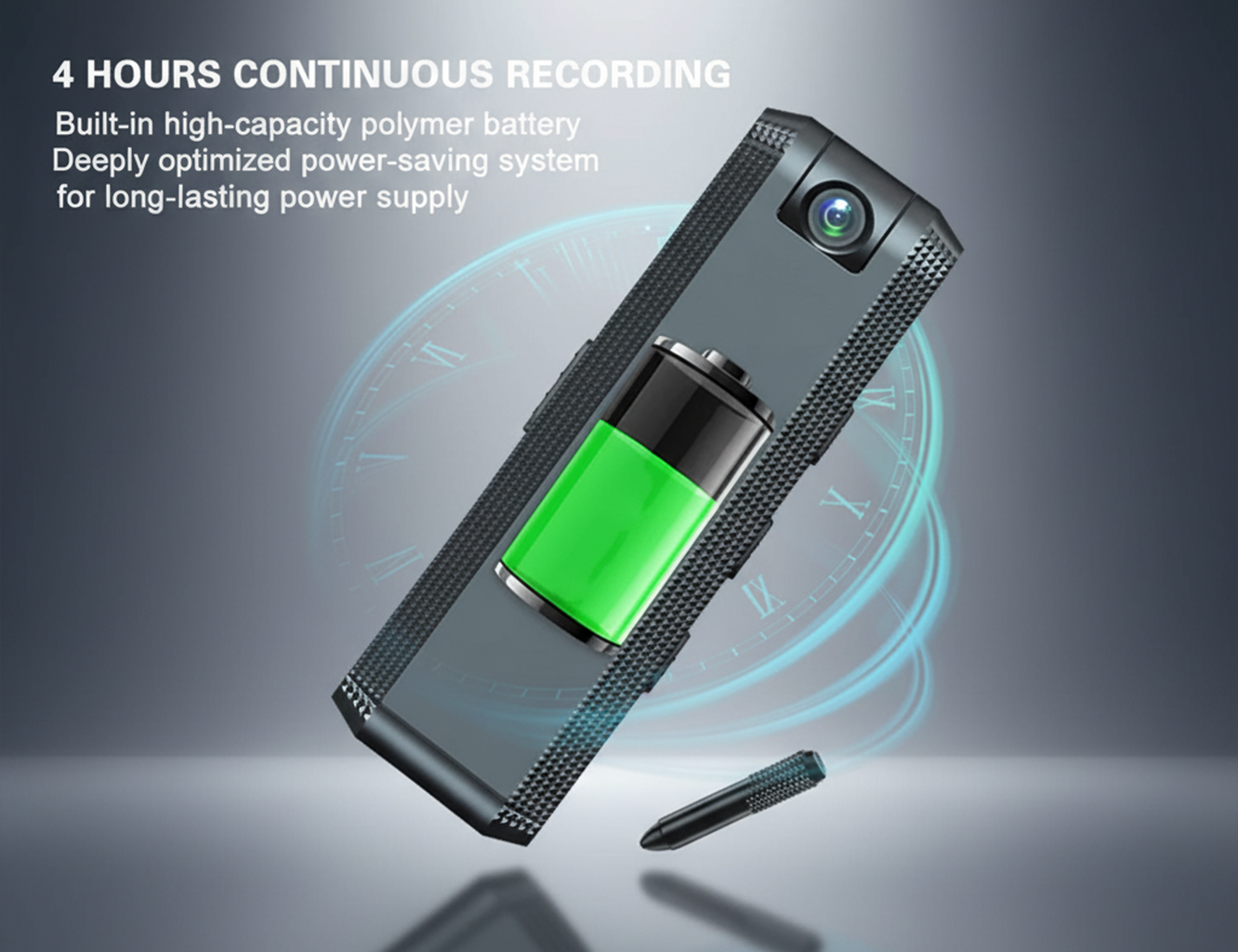 Mini Caméra Portable Full HD 1080P – Discrète & Puissante