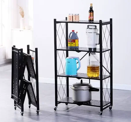 رف تخزين عصري للمطبخ  عملي وأنيق